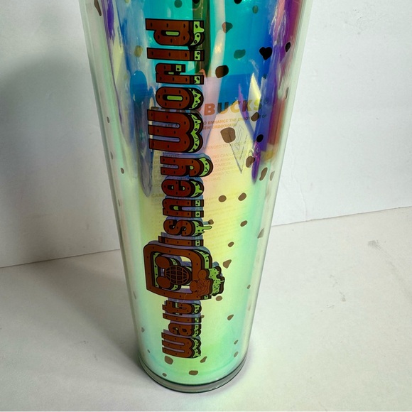 NWT. Disney Eats Ice Cream sandwich Starbucks Tumbler with Straw - Picture 3 of 13